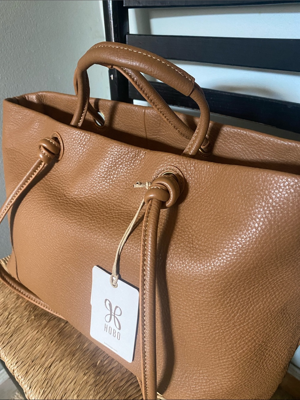HOBO Studio Softie pebbled leather tote - Picture 2 of 14